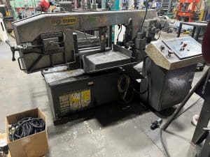 Hyd-Mech S-20A horizontal band saw with hydraulic bundling